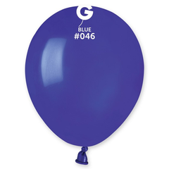 5in Gemar Standard Royal Blue Balloons 100 # 046 - Joker Party Supply