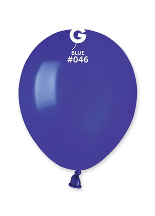 5in Gemar Standard Royal Blue Balloons 100 # 046 - Joker Party Supply