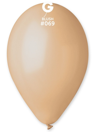 12in Gemar Standard Blush Balloons 50ct #069 - Joker Party Supply