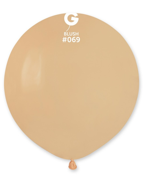 19in Gemar Standard Blush Balloons 25ct #069 - Joker Party Supply
