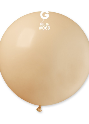 31in Gemar Standard Blush Balloon 1ct #069 - Joker Party Supply