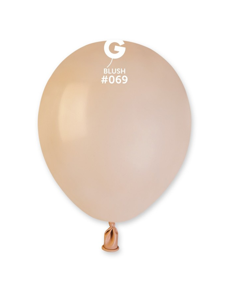 5in Gemar Standard Blush Balloons 100 # 069 - Joker Party Supply