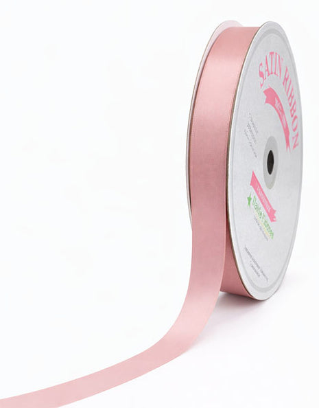 7/8in Single Face Satin Blush Ribbon 100Yds