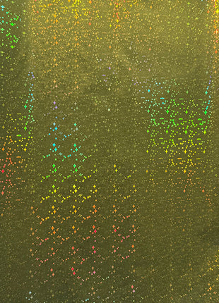 Bright Gold Holographic Foil Sheets 50ct (20in x 30in Designs May Very)