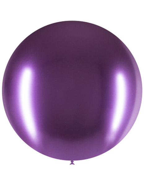 24in Balloonia Brilliant Purple 5ct