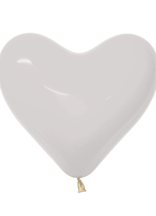 Corazones transparentes Sempertex de 11 pulgadas, 50 unidades