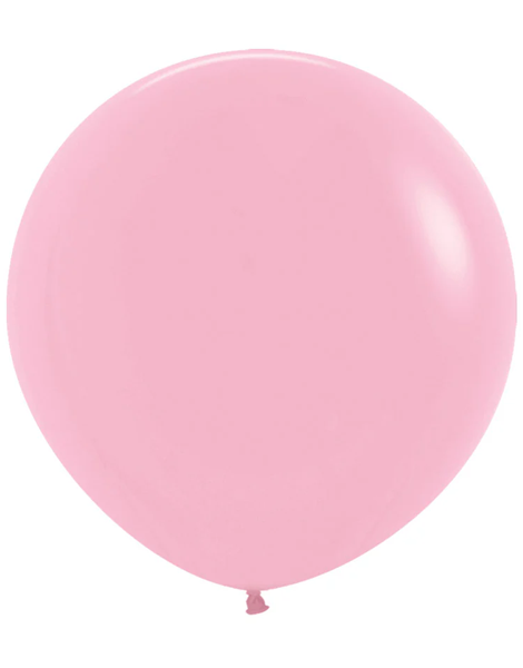 24in Sempertex Fashion Bubble Gum Pink 10ct - Joker Party Supply