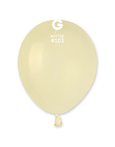 5in Gemar Standard Burro Balloons 100 # 103 - Joker Party Supply