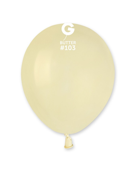 5in Gemar Standard Burro Balloons 100 # 103 - Joker Party Supply