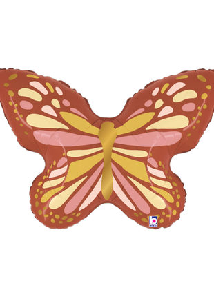 29in Betallic Boho Butterfly Balloon - Joker Party Supply