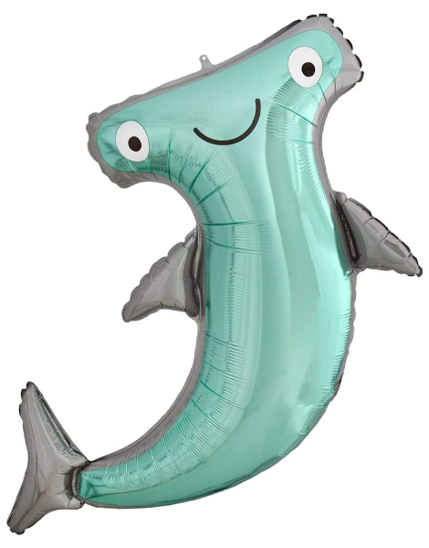 41in Anagram Hammerhead Shark Balloon - Joker Party Supply