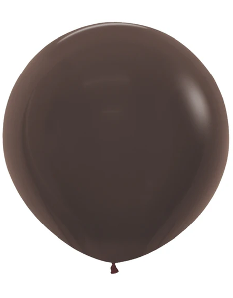 24in Sempertex Deluxe Chocolate 10ct - Joker Party Supply