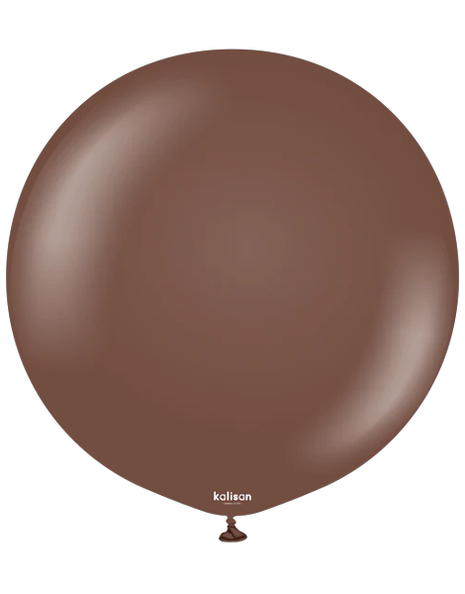 Kalisan estándar marrón chocolate de 24 pulgadas, 2 unidades