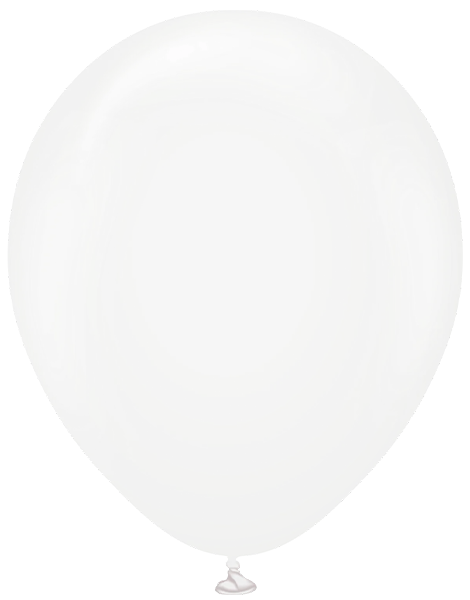 18in Kalisan Standard Crystal Clear 25Ct - Joker Party Supply