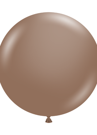 17in Tuftex Cocoa  50 Ct - Joker Party Supply