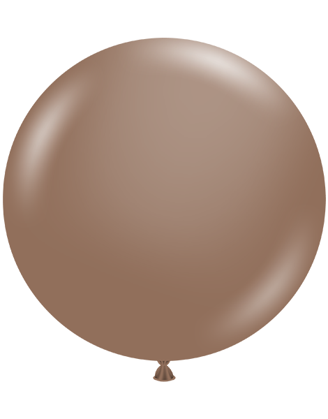 36in Tuftex Cocoa  2 Ct - Joker Party Supply
