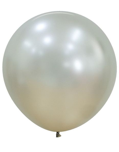 24in Sempertex Silk Cream Pearl 10ct - Joker Party Supply
