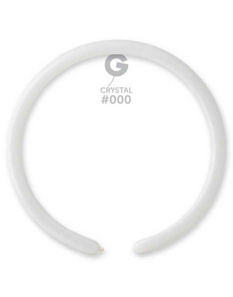 160 Gemar Crystal Clear Balloons 50ct #000 - Joker Party Supply