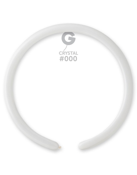 160 Gemar Crystal Clear Balloons 50ct #000 - Joker Party Supply
