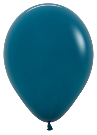 11in Sempertex Deluxe Deep Teal 100ct - Joker Party Supply