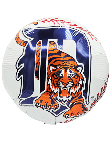 Globo de béisbol clásico de los Tigres de Detroit de 18 pulgadas