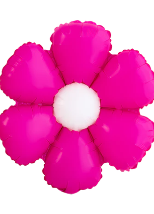 Globo DecoChamp de margarita fucsia de 24 pulgadas (2 unidades)