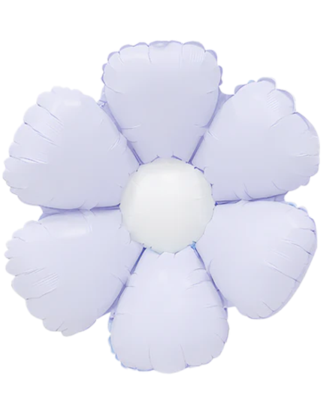 24in DecoChamp Lilac Daisy Balloon 2ct