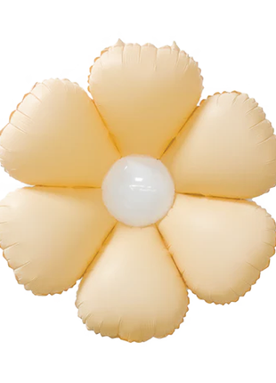 Globo DecoChamp Daisy color melocotón de 24 pulgadas (2 unidades)