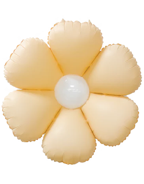 Globo DecoChamp Daisy color melocotón de 24 pulgadas (2 unidades)