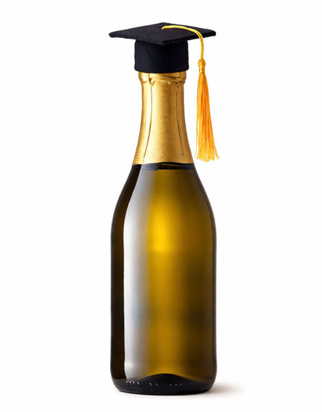 2in Mini Felt Graduation Caps 12pc