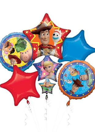 Anagram Toy Story Bouquet Balloons 5pc - Joker Party Supply