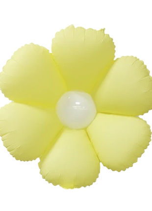 Globo DecoChamp Baby Daisy amarillo de 16 pulgadas (4 unidades)