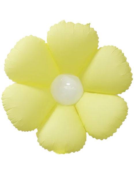 Globo DecoChamp Baby Daisy amarillo de 24 pulgadas (2 unidades)