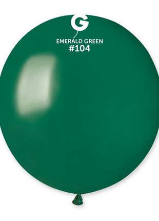19in Gemar Standard Bottle Green Balloons 25ct #104 - Joker Party Supply