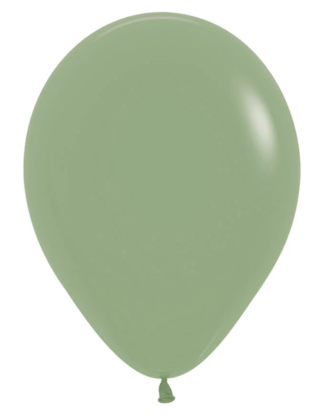 11in Sempertex Deluxe Eucalyptus 100ct - Joker Party Supply
