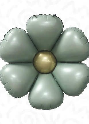 34in DecoChamp Eucalyput Daisy Balloon - Joker Party Supply