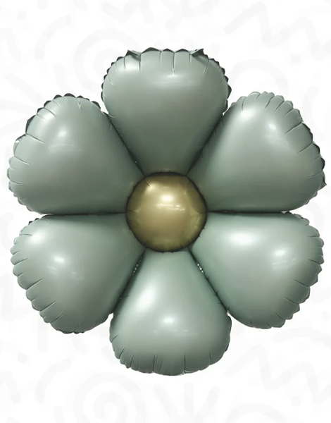 34in DecoChamp Eucalyput Daisy Balloon - Joker Party Supply