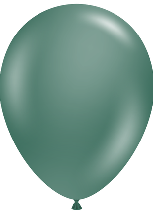 11in Tuftex Evergreen 100 Ct - Joker Party Supply