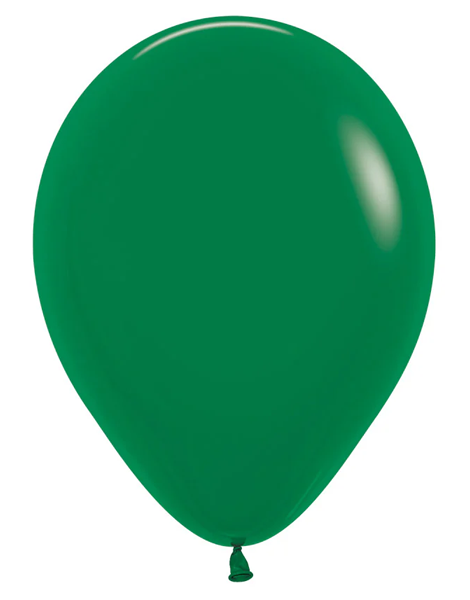 5in Sempertex Fashion Forest Green 100ct - Joker Party Supply