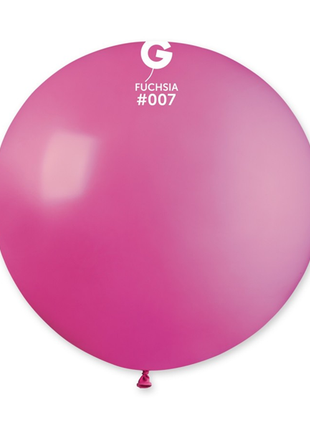 31in Gemar Standard Fuchsia Balloon 1ct #007 - Joker Party Supply