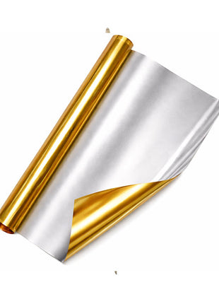 30in Metallic Gold Cellophane Roll 100ft