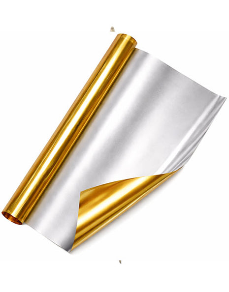 30in Metallic Gold Cellophane Roll 100ft