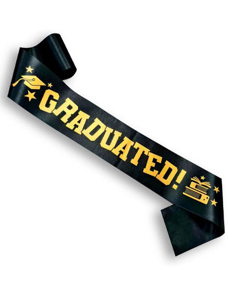 Graduated Satin Sash