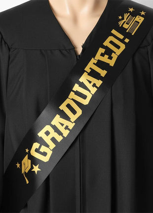 Graduated Satin Sash