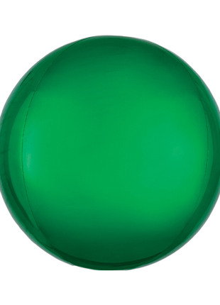 16in Anagram Green Orbz Balloon - Joker Party Supply