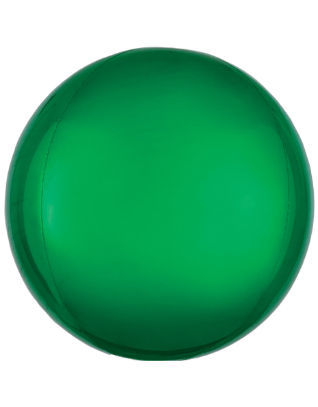 16in Anagram Green Orbz Balloon - Joker Party Supply