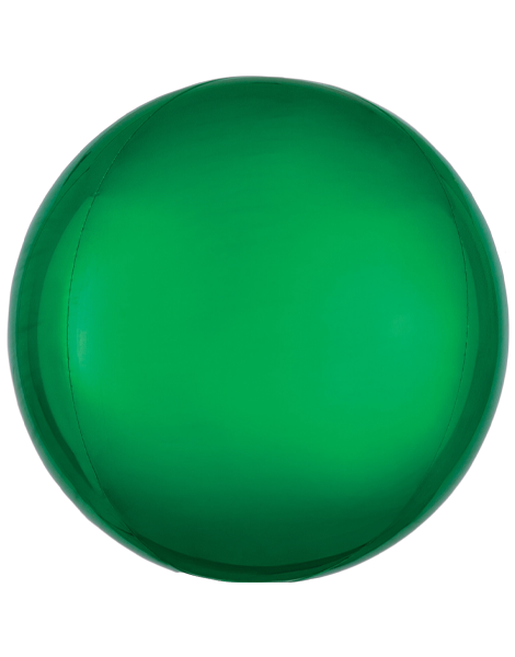 16in Anagram Green Orbz Balloon - Joker Party Supply