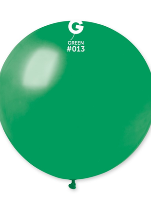 31in Gemar Standard Green Balloon 1ct #012 - Joker Party Supply