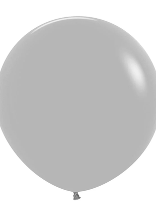 24in Sempertex Deluxe Grey 10ct - Joker Party Supply