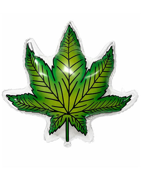 28in Marijuana Cannabis Weed Leaf Balloon